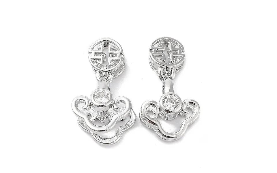 Brass Ice Pick Pinch Bails