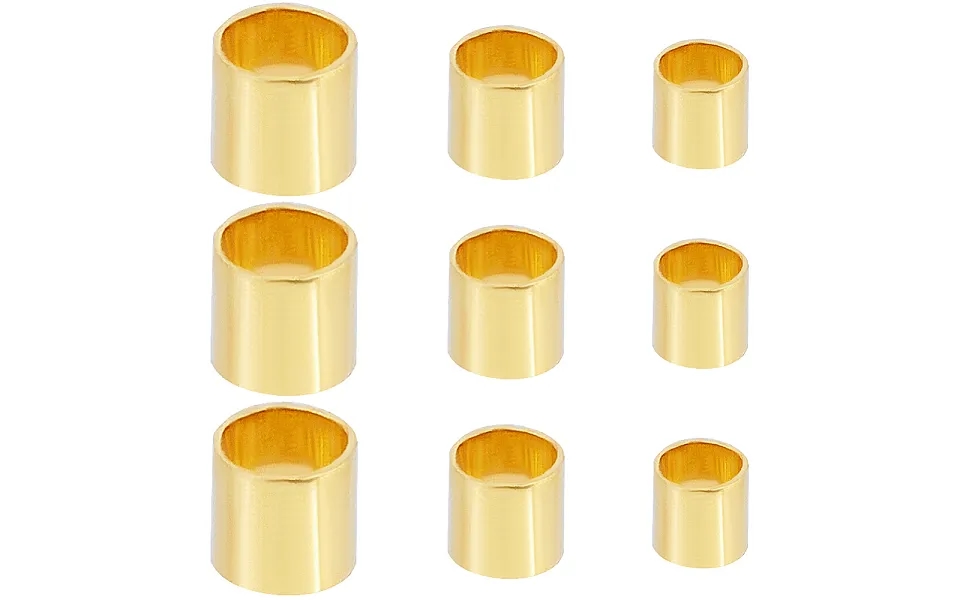 Brass Tube Crimp Beads