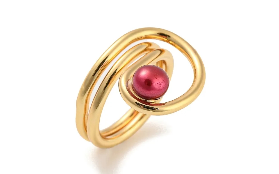 Brass Wire Wrap Finger Ring