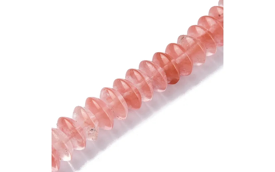 Cherry Quartz Glass Beads Strands
