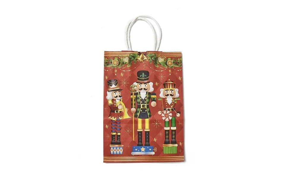 Christmas Nutcracker Kraft Paper Bags