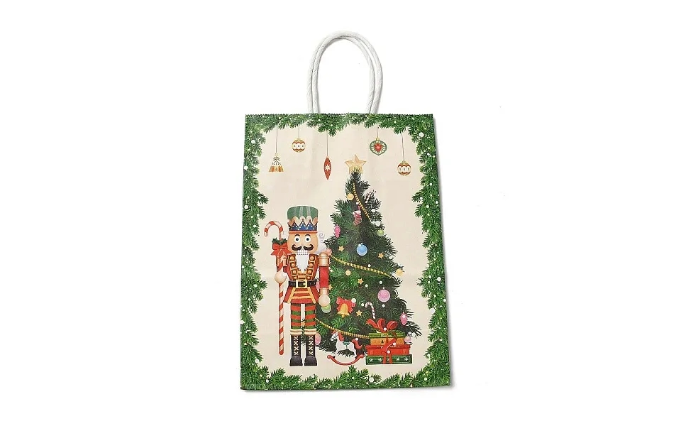 Christmas Nutcracker Kraft Paper Bags