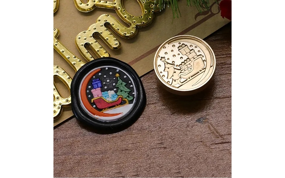 Christmas Series Wax Seal Brass Stamp Head