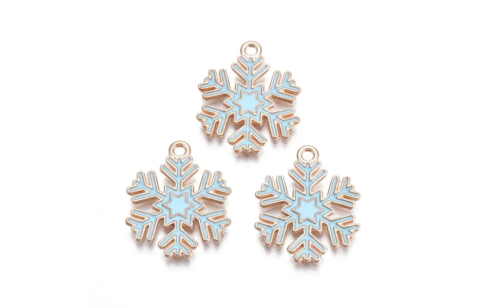 Christmas Style Alloy Enamel Pendants