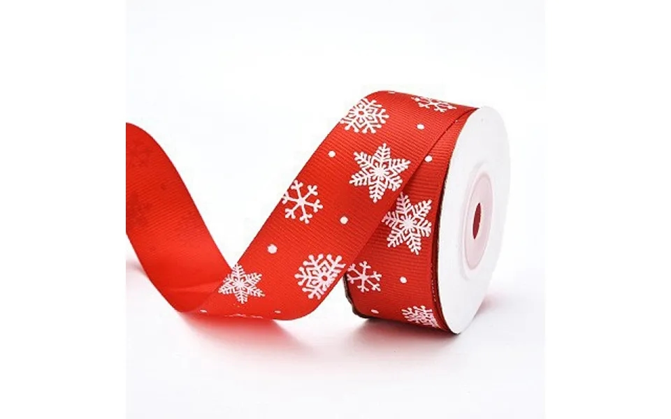 Christmas Theme Polyester Grosgrain Ribbon
