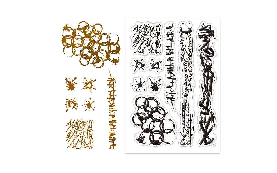 Custom Pvc Plastic Clear Stamps