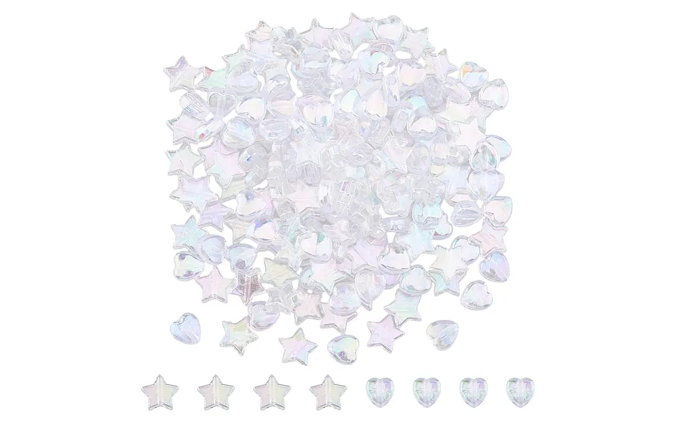 Dicosmetic Eco-friendly Transparent Acrylic Beads