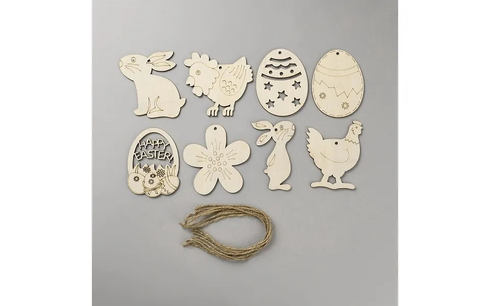 Diy Wood Hanging Pendant Decorations Kit