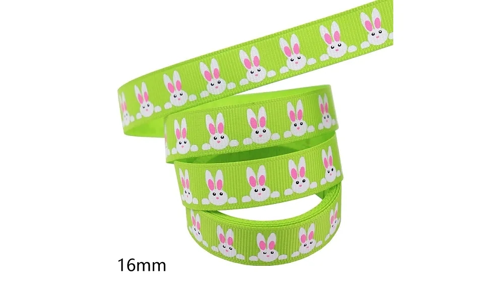 Easter Theme Polyester Grosgrain Ribbons