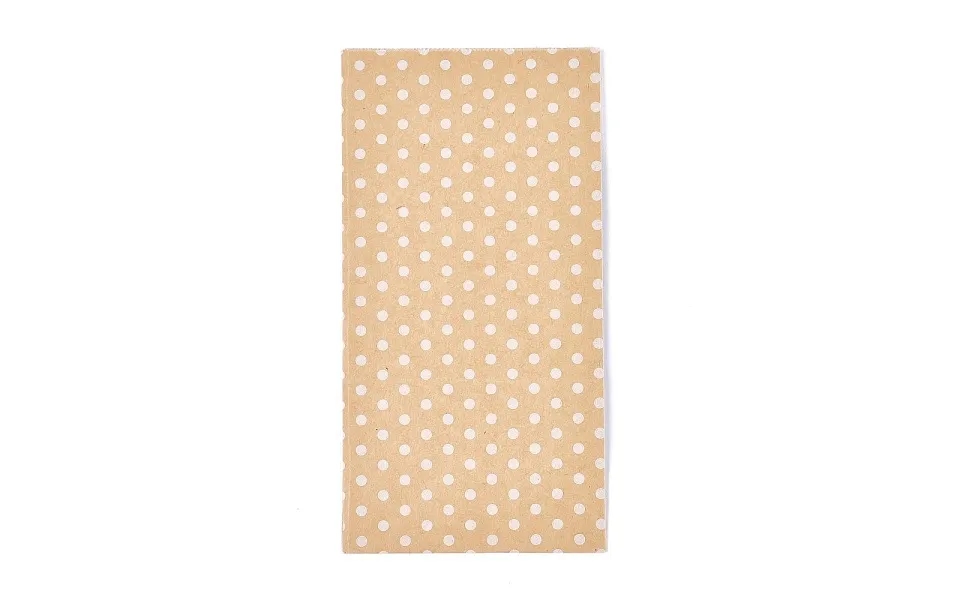 Eco-friendly Polka Dot Pattern Kraft Paper Bags