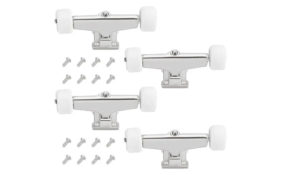 Fingerinspire Plastic & Aluminum Alloy Skateboard Bracket Bearing Wheel