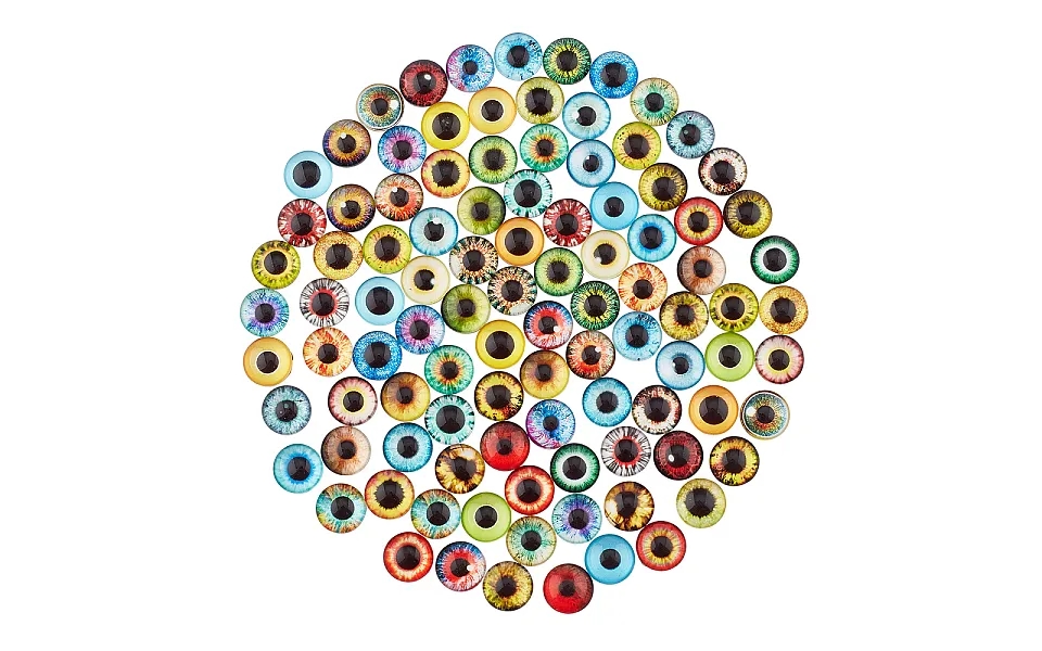 Flat Back Glass Cabochons