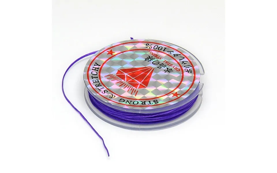 Flat Elastic Crystal String