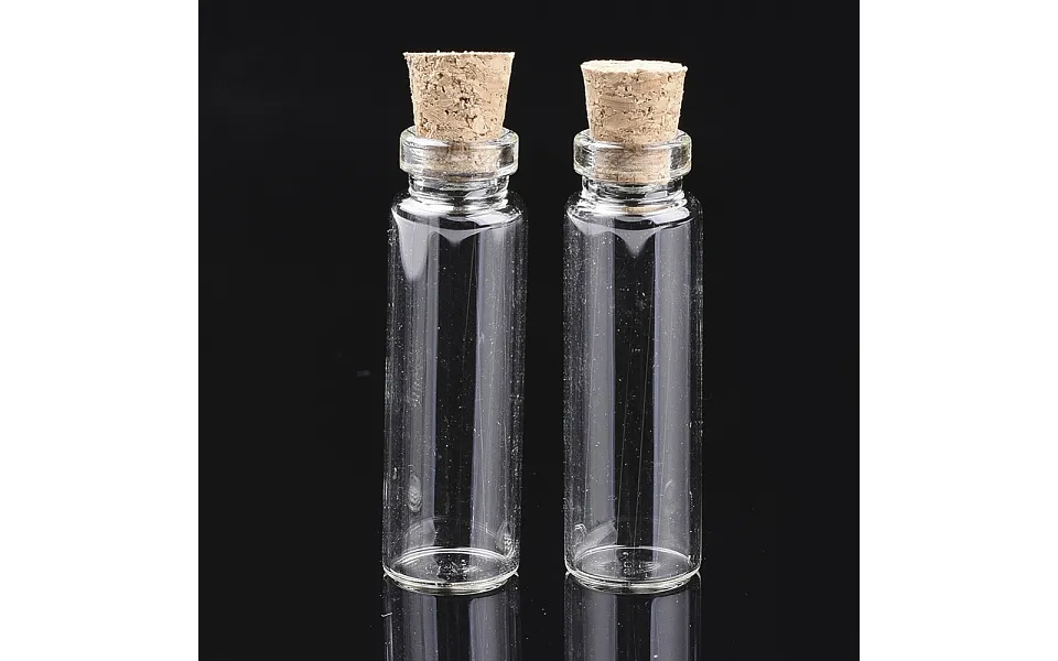 Glass Jar Glass Bottles Bead Containers