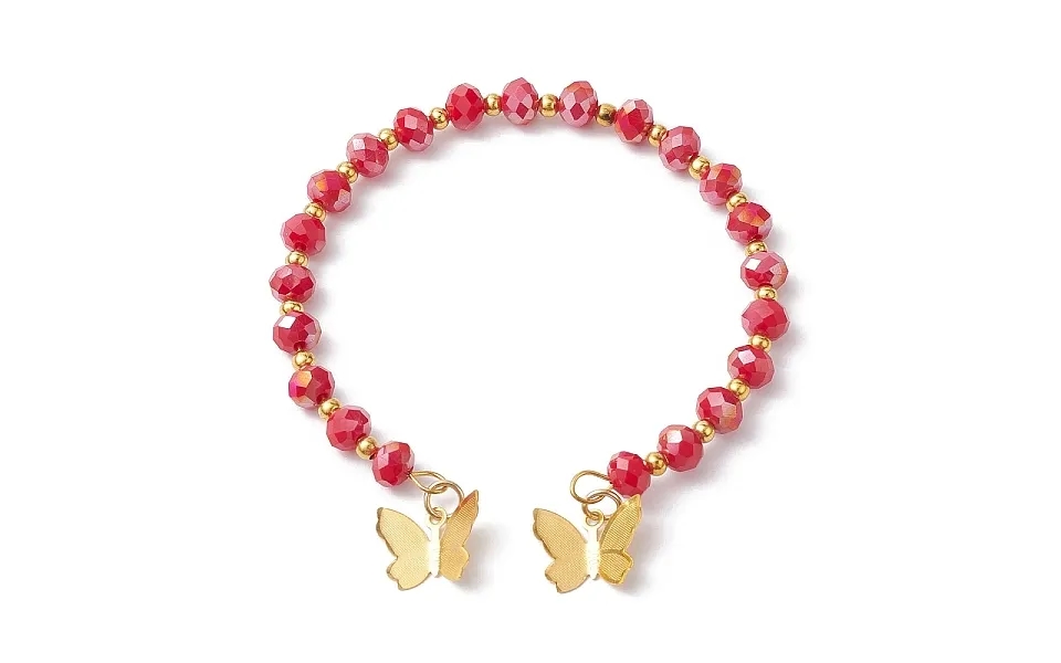 Glass Round Beaded Cuff Bangles