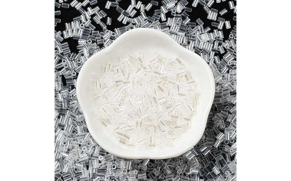 Glass Round Bugle Beads