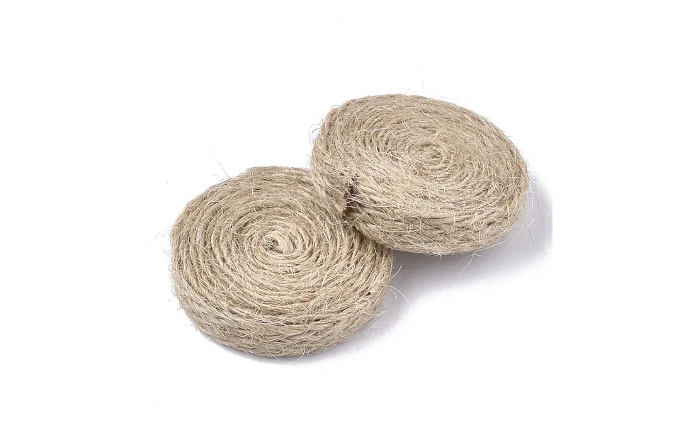 Handmade Hemp Twine Woven Beads