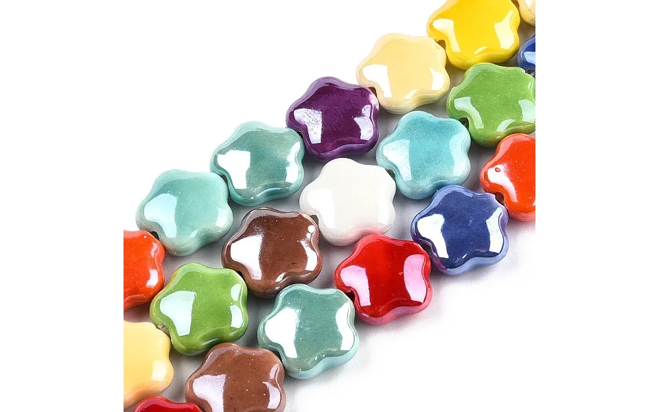 Handmade Porcelain Bead Strands