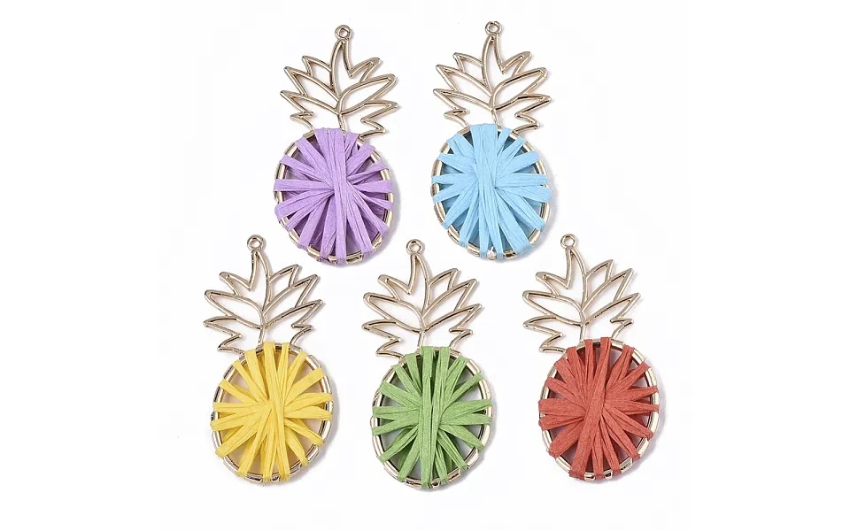 Handmade Raffia Woven Big Pendant