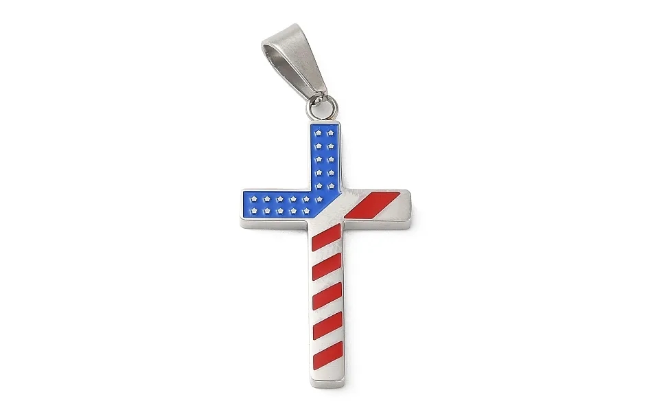 Independence Day 304 Stainless Steel Enamel Pendants