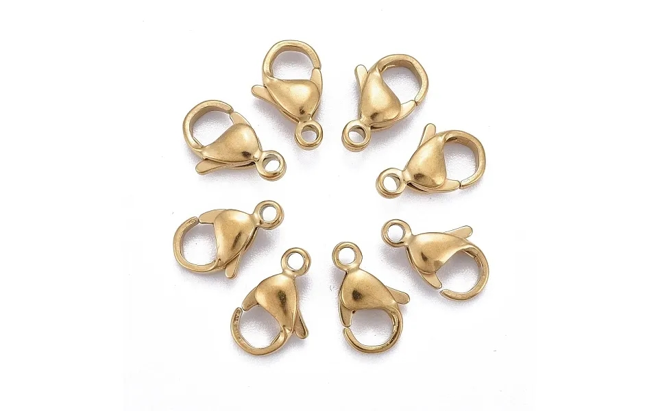 Ion Plating Ip 316l Surgical Stainless Steel Lobster Claw Clasps