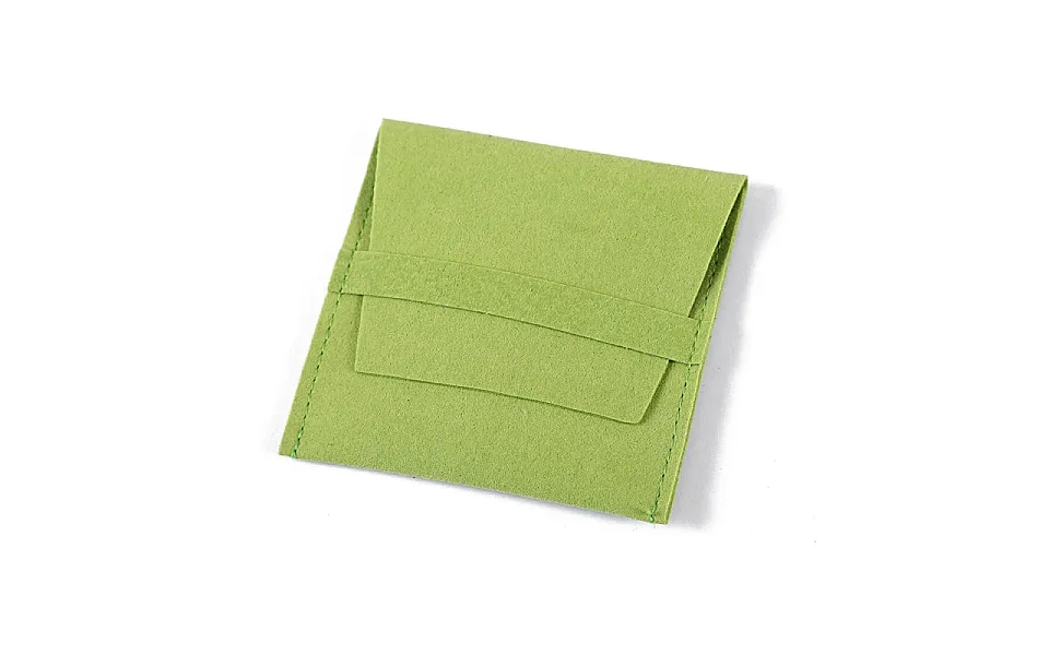Microfiber Jewelry Envelope Pouches With Flip Cover