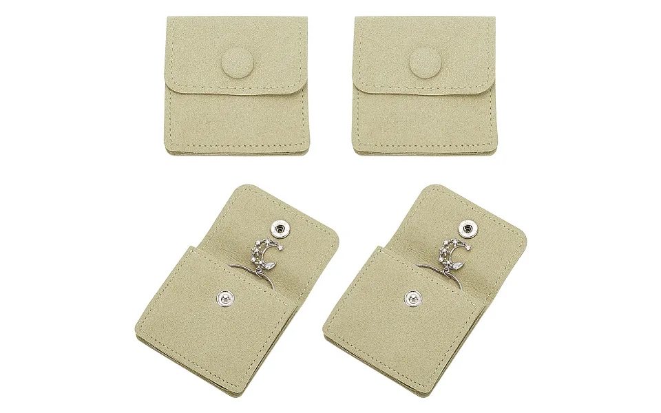 Microfiber Jewelry Flap Pouches