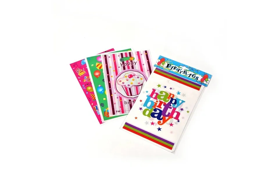 Mixed Printed Rectangle Pe Material Plastic Bags For Birthday Party