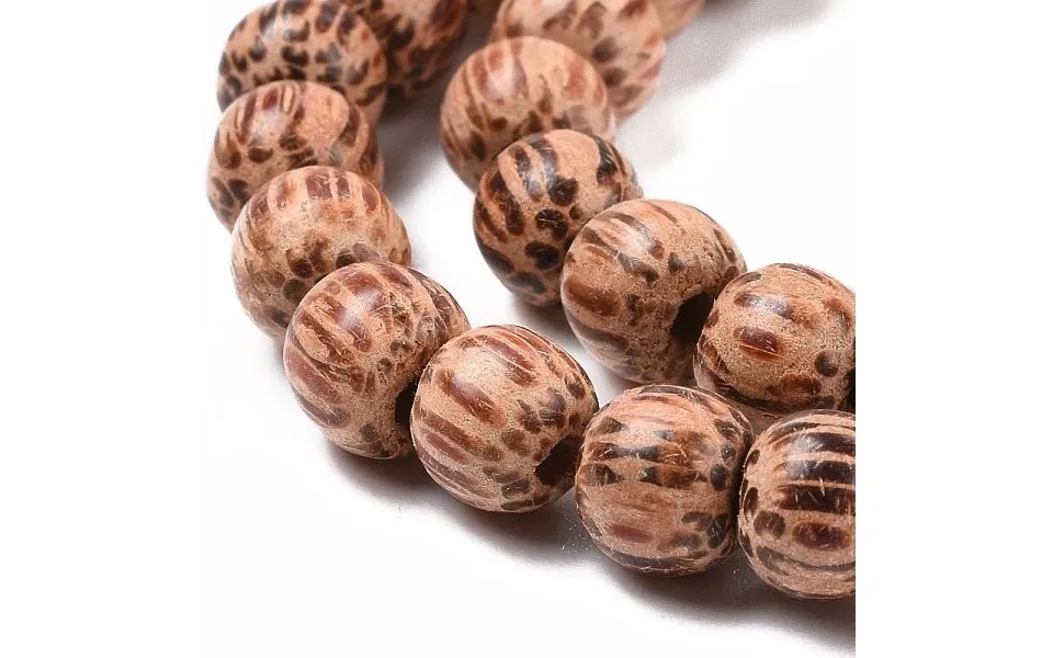 Natural Coconut Wood Beads Strands