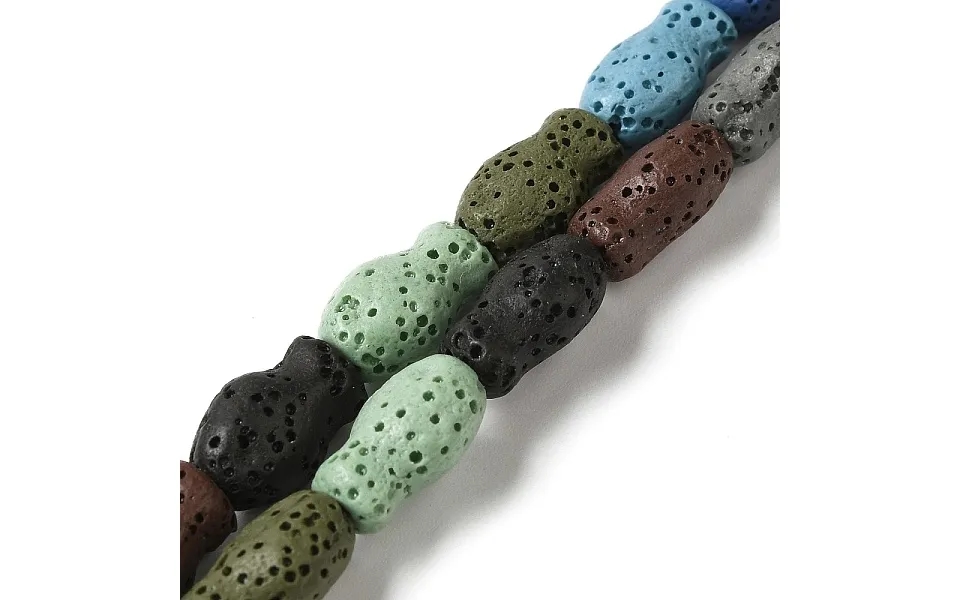 Natural Lava Rock Beads Strands