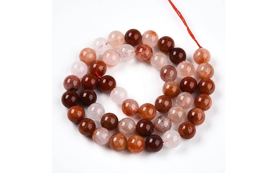 Natural Red Quartz Beads Strands