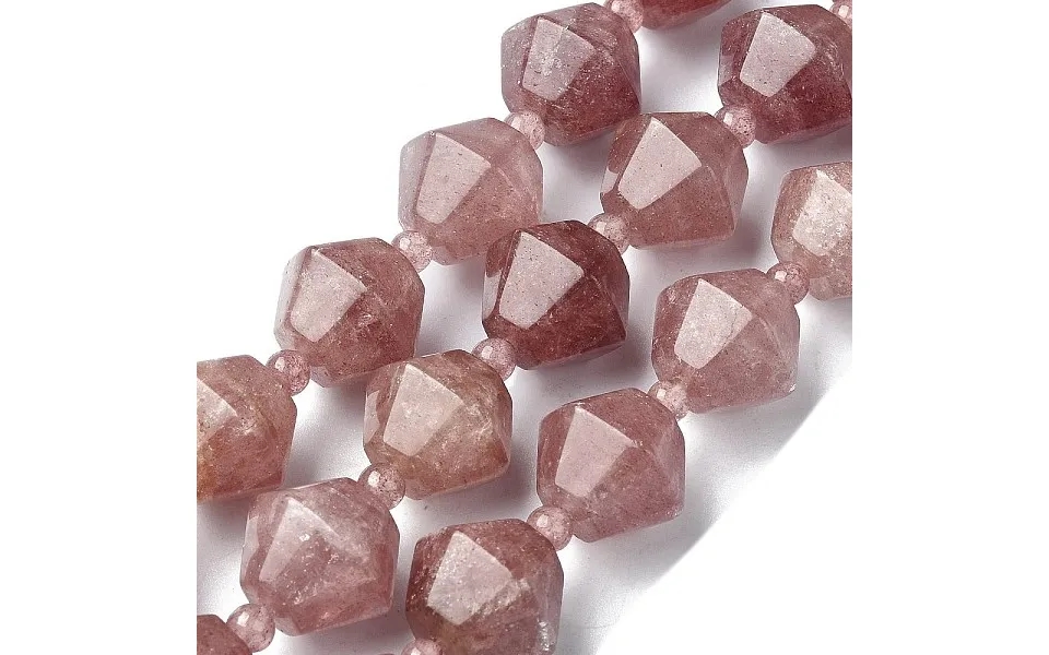 Natural Strawberry Quartz Beads Strands
