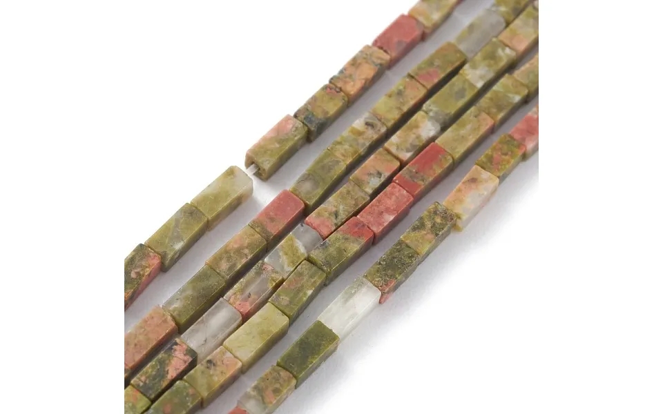 Natural Unakite Beads Strands