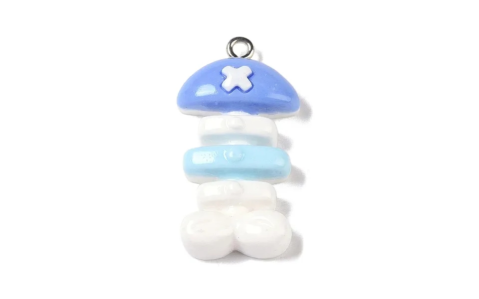 Ocean Theme Opaque Resin Pendants