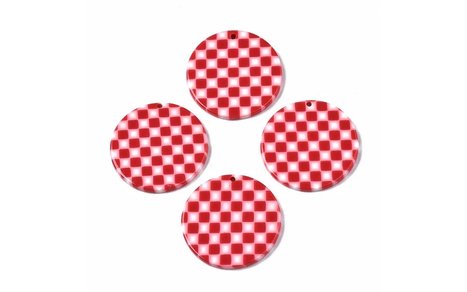 Opaque Cellulose Acetate Resin Pendants