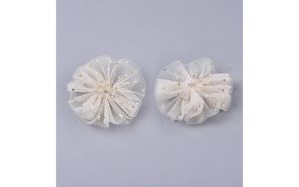 Organza Fabric Flowers