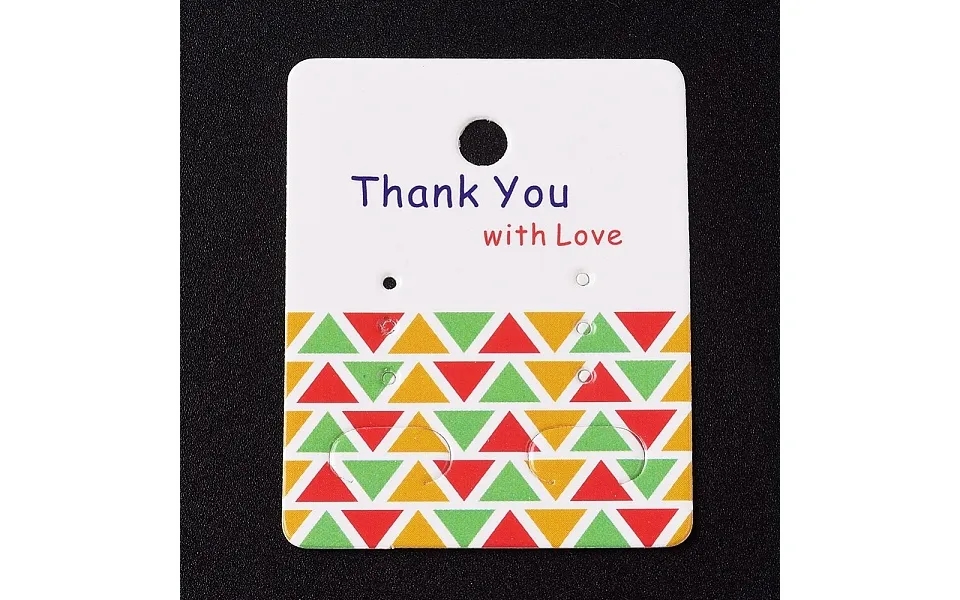 Paper Jewelry Display Cards