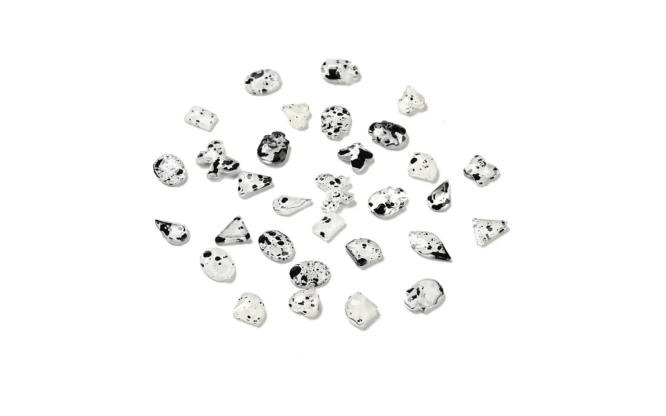 Pattern Resin Cabochons