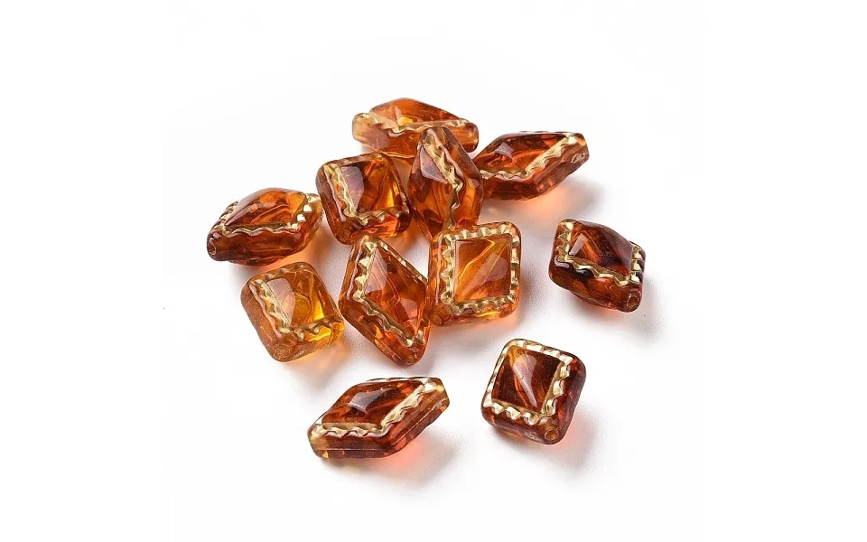 Plating Transparent Acrylic Beads