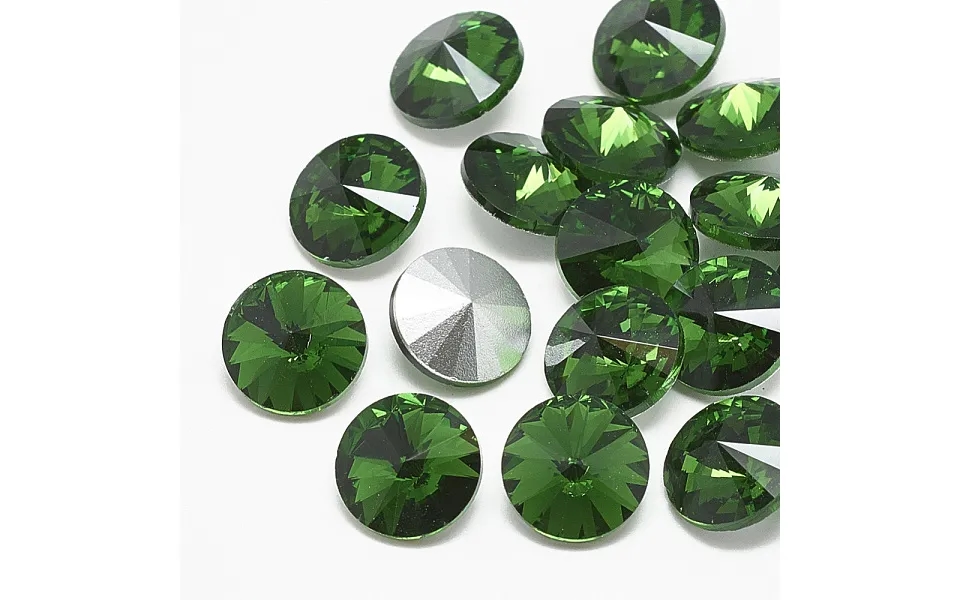 Pointed Back Glass Rhinestone Cabochons