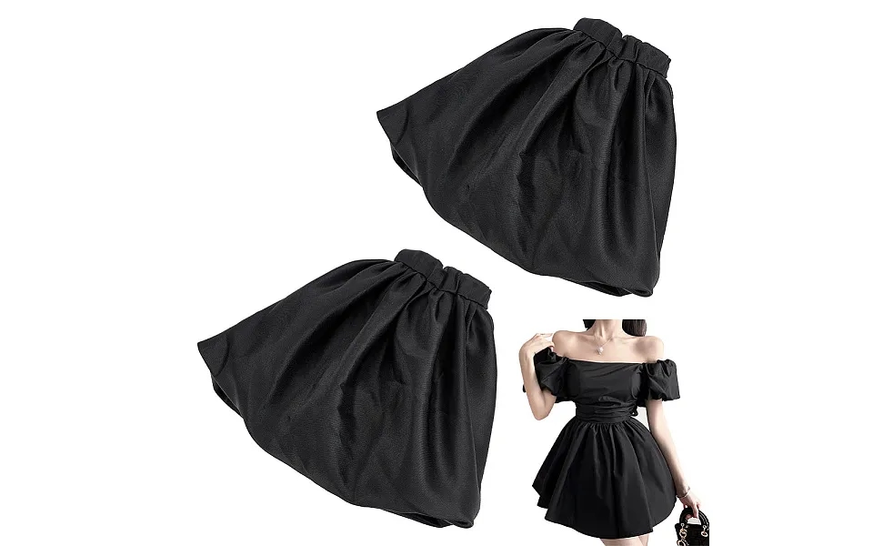 Polyester Stretch Short Oversleeves For Women