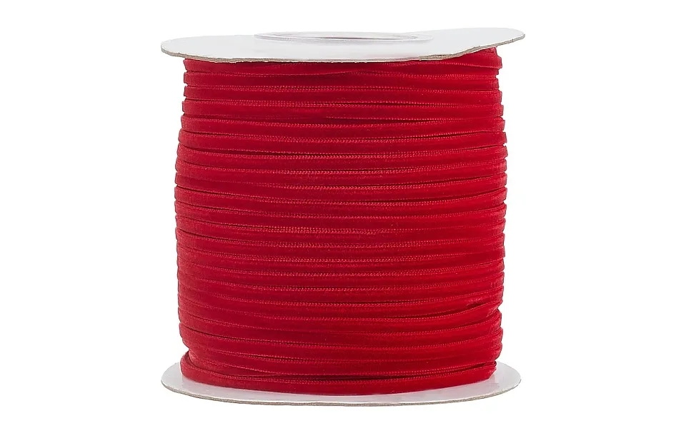 Polyester Velvet Ribbon For Gift Packing And Festival Decoration