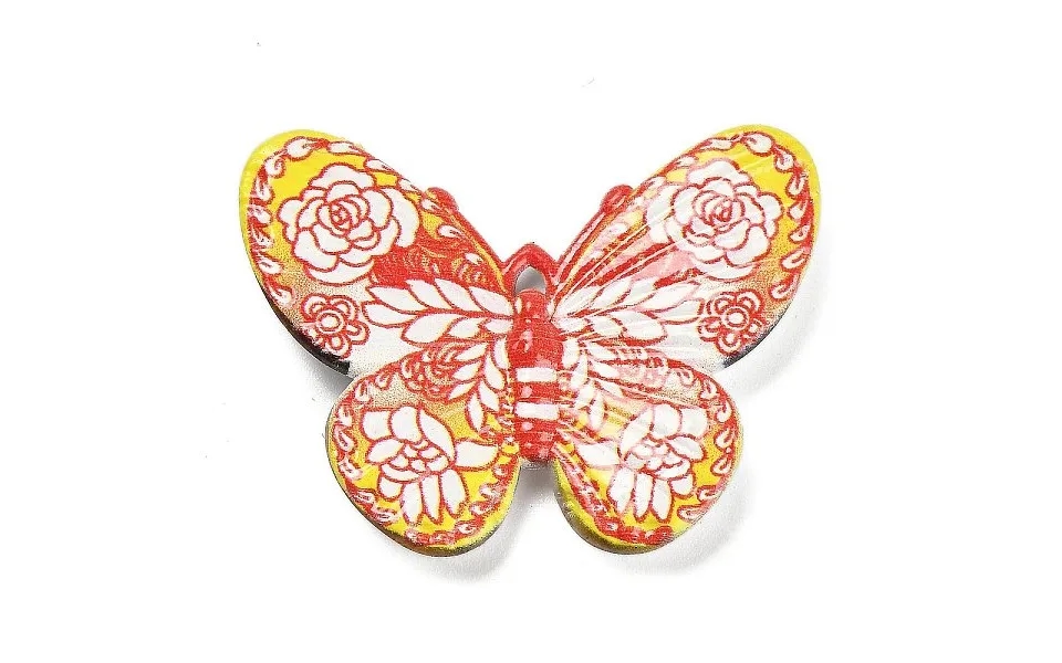 Printed Opaque Acrylic Beads