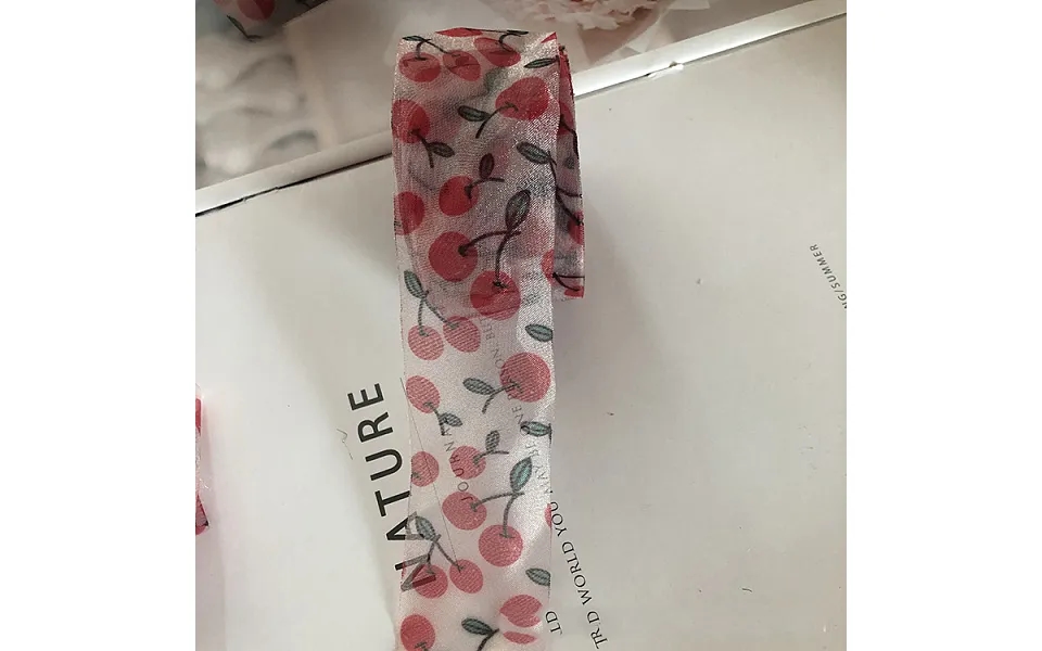 Printed Organza Ribbon