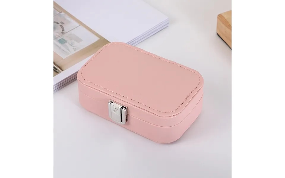 Pu Leather Jewelry Packaging Box For Necklaces Earrings Storage