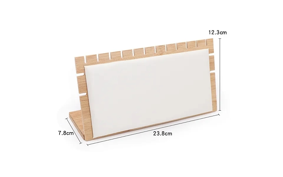 Pu Leather Necklaces Display Rack