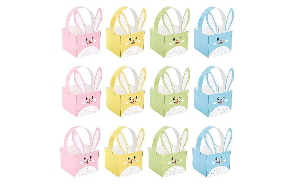 Rabbit Paper Storage Gift Boxes With Handle