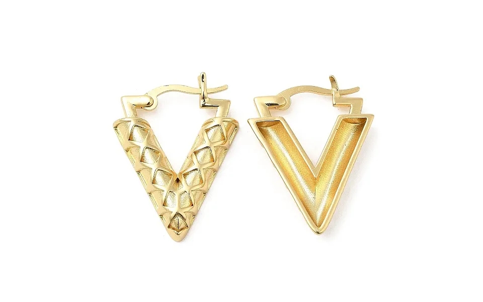 Rack Plating Brass Hoop Earrings For Women