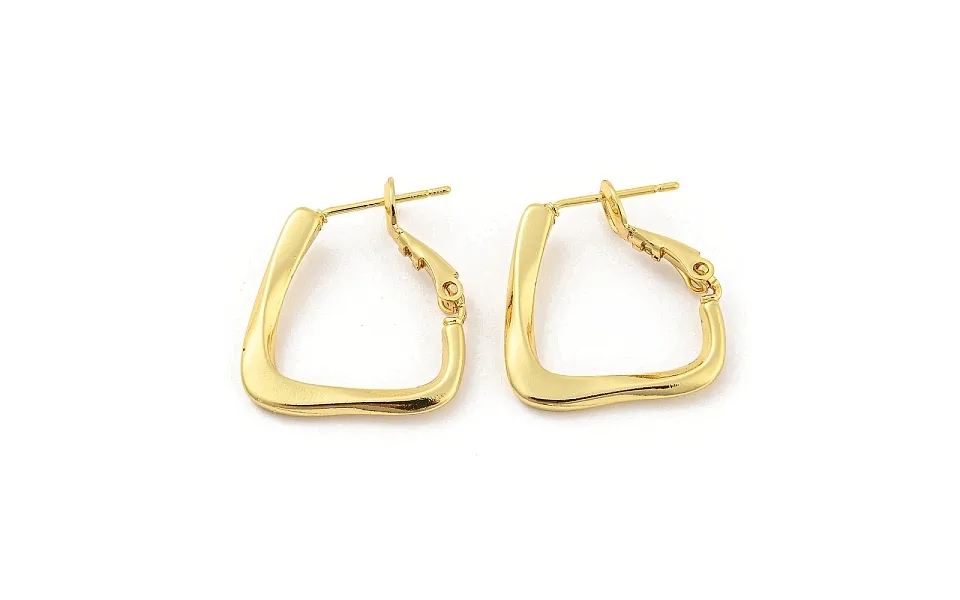 Rack Plating Brass Hoop Earrings For Women
