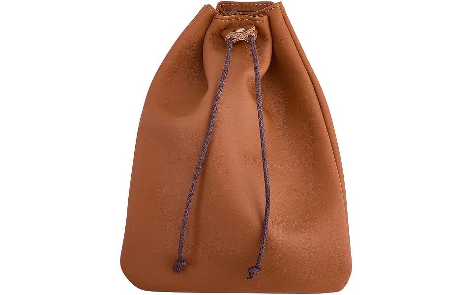 Rectangle Cowhide Leather Jewelry Storage Pouches